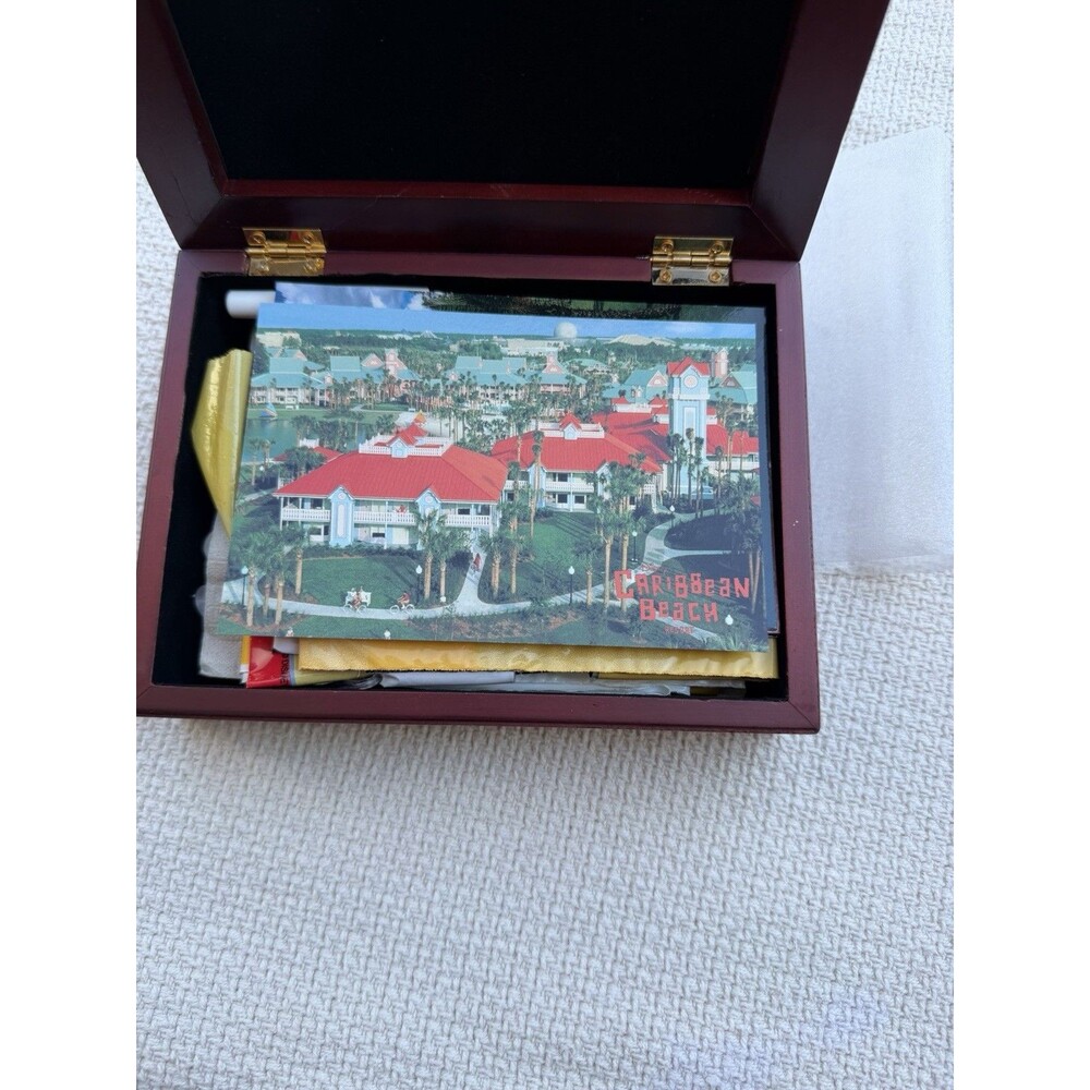 2006 Walt Disney World Vacation Memorabilia Lot Tickets Postcards Frame Bags